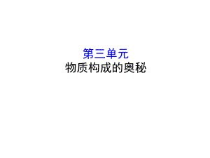 物质构成的奥秘ppt课件.pptx