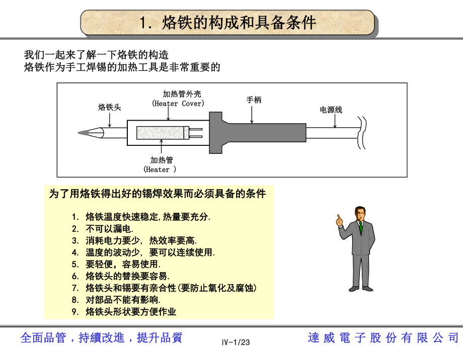 烙铁使用方法-焊接技术培训资料ppt课件.ppt_第1页