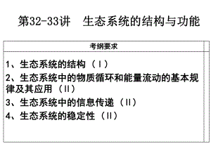 生物一轮复习讲生态系统的结构和功能ppt课件.ppt