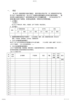 2022年生产一致性控制计划执行报告 .pdf