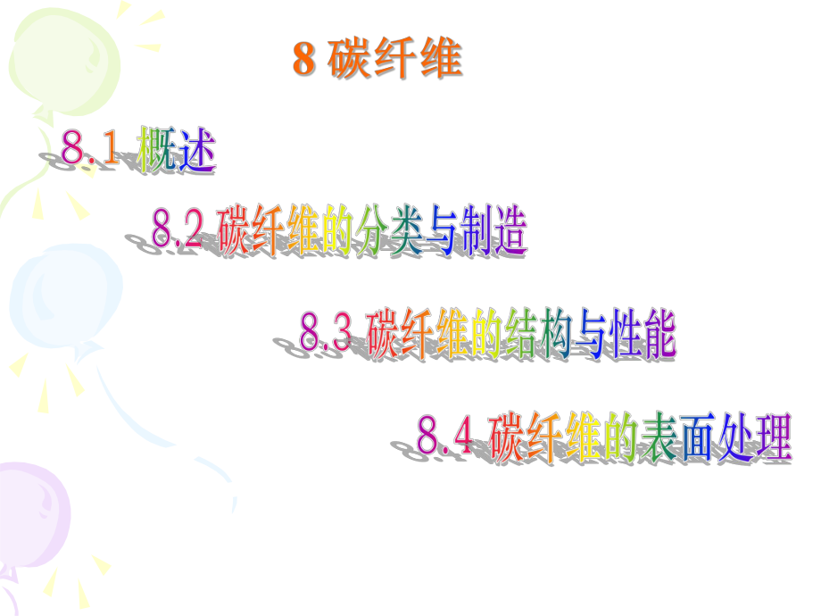 碳纤维的分类、制造、结构、性能等ppt课件文档演示分析.ppt_第1页