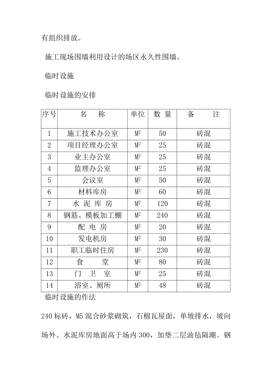 城市垃圾综合处理厂填埋场工程施工平面布置方案.doc_第2页