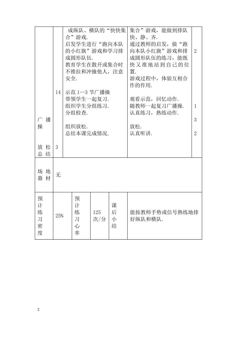 小学一年级体育全册教案[1].pdf_第2页