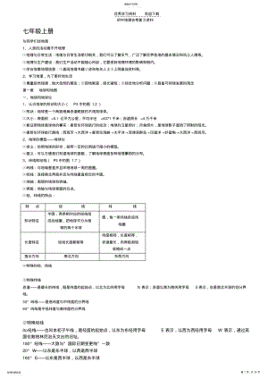 2022年人教版初中地理中考复习 .pdf