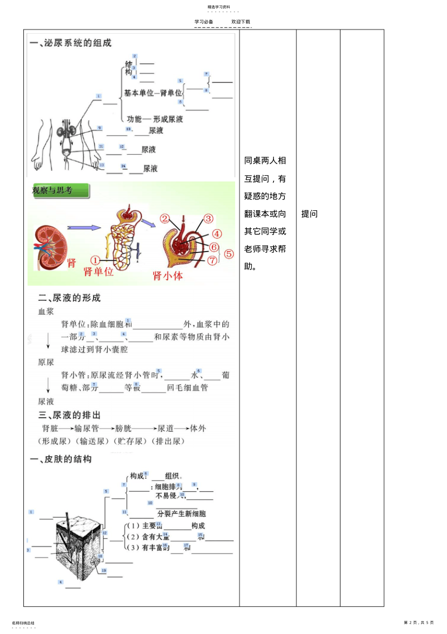 2022年人体内代谢废物的排出教案 .pdf_第2页