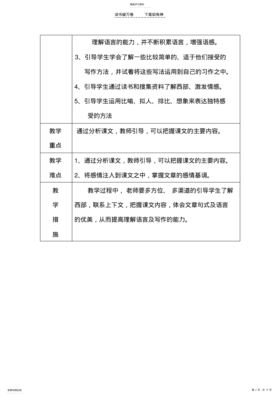 2022年五年级单元教学内容分析 .pdf_第2页