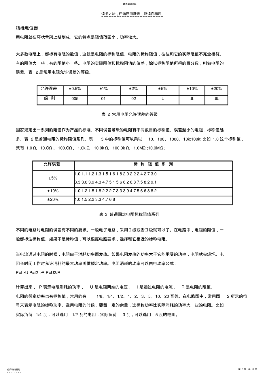 2022年电阻电容电感基础知识 .pdf_第2页