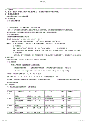 2022年电解池知识点及习题答案详解整 .pdf