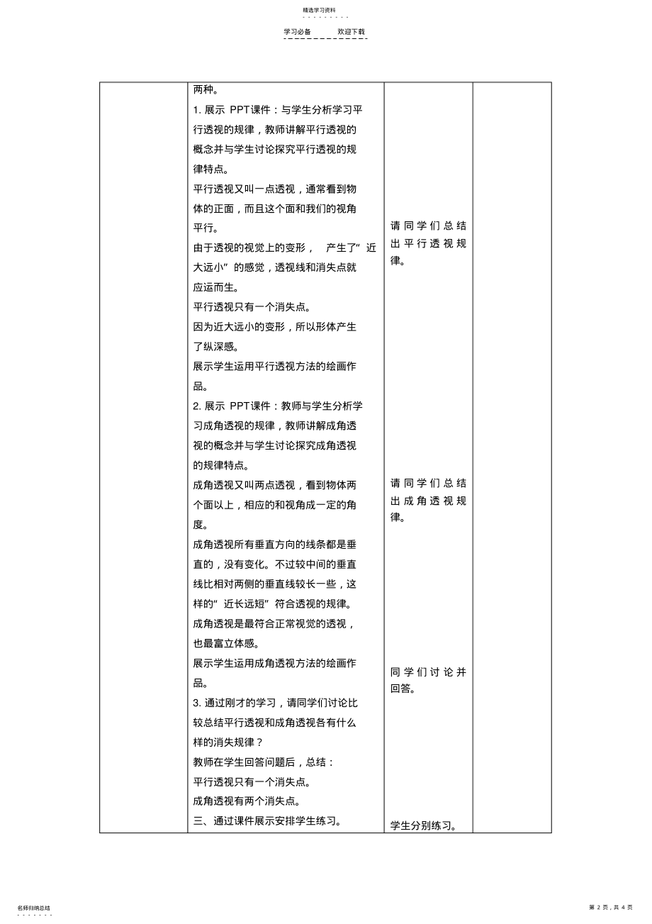 2022年人教版《美术七年级上册》第二单元多彩的学习生活 .pdf_第2页