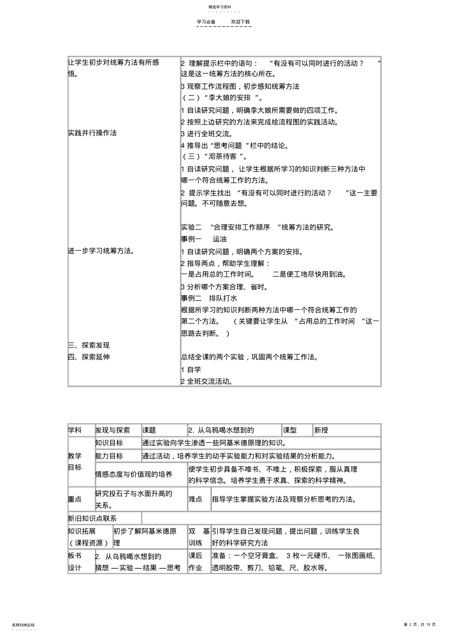 2022年五年级下册教案发现与探索 .pdf_第2页