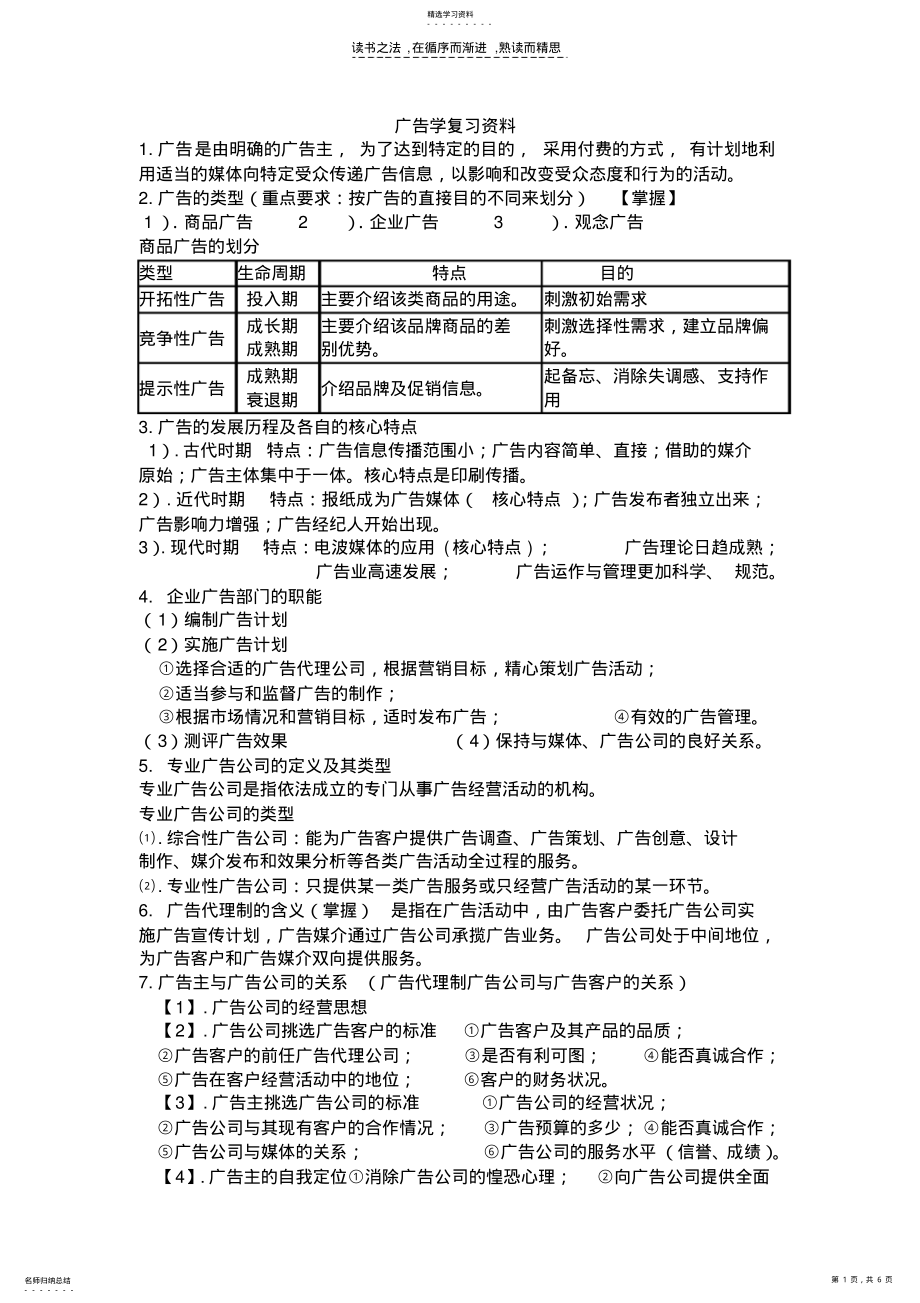 2022年电子广告学复习资料 .pdf_第1页