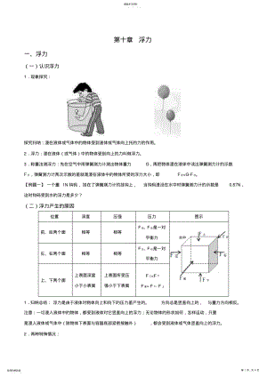 2022年第十章浮力导练案 .pdf