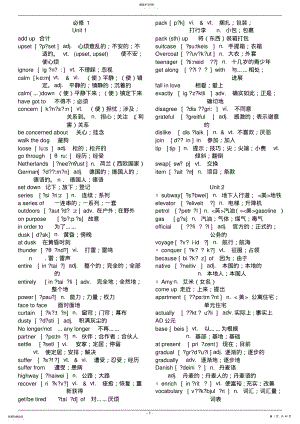 2022年人教版高中英语单词表 .pdf