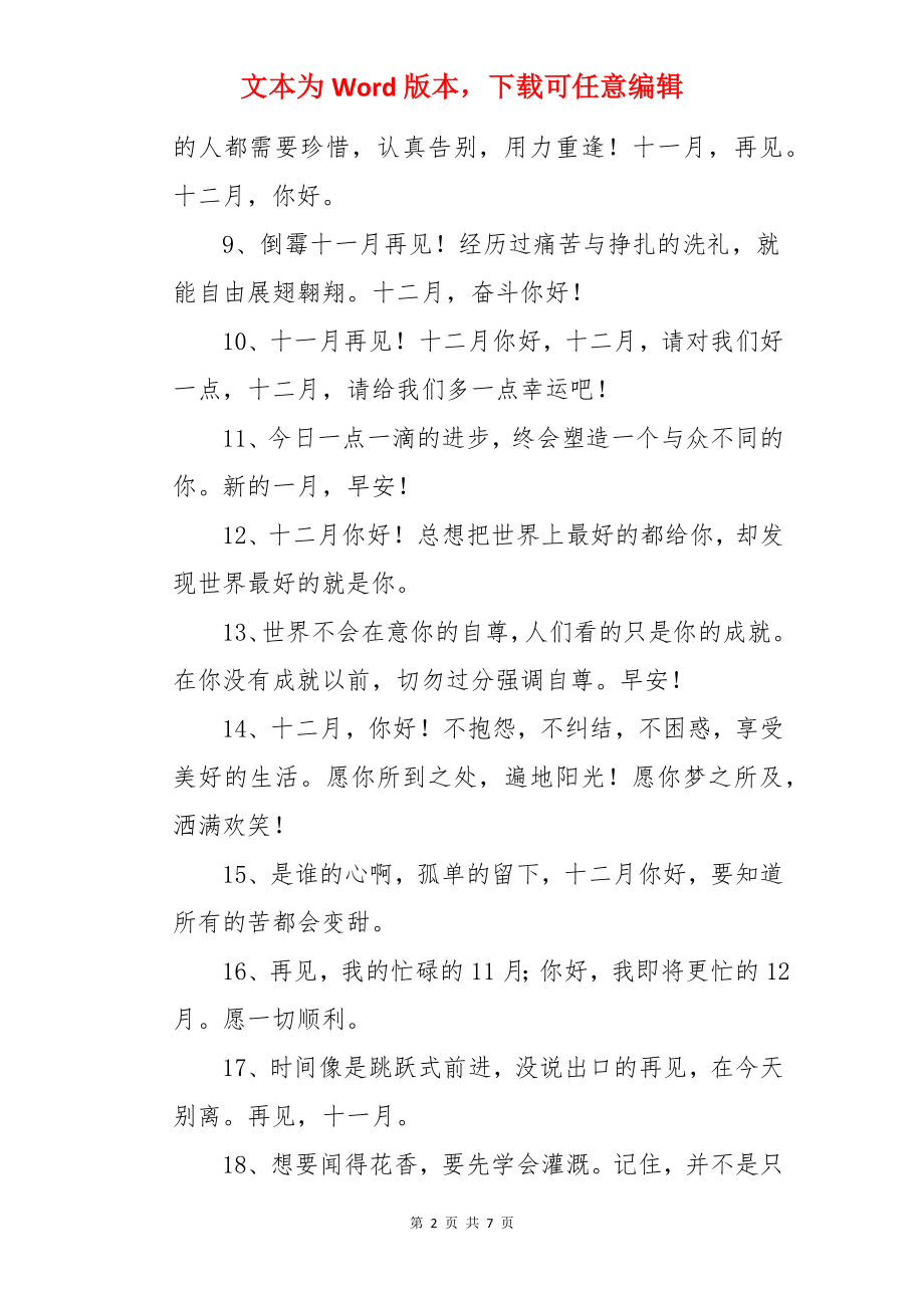 十二月唯美文案.docx_第2页