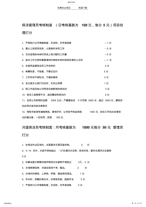 2022年保洁管理员考核制度 .pdf