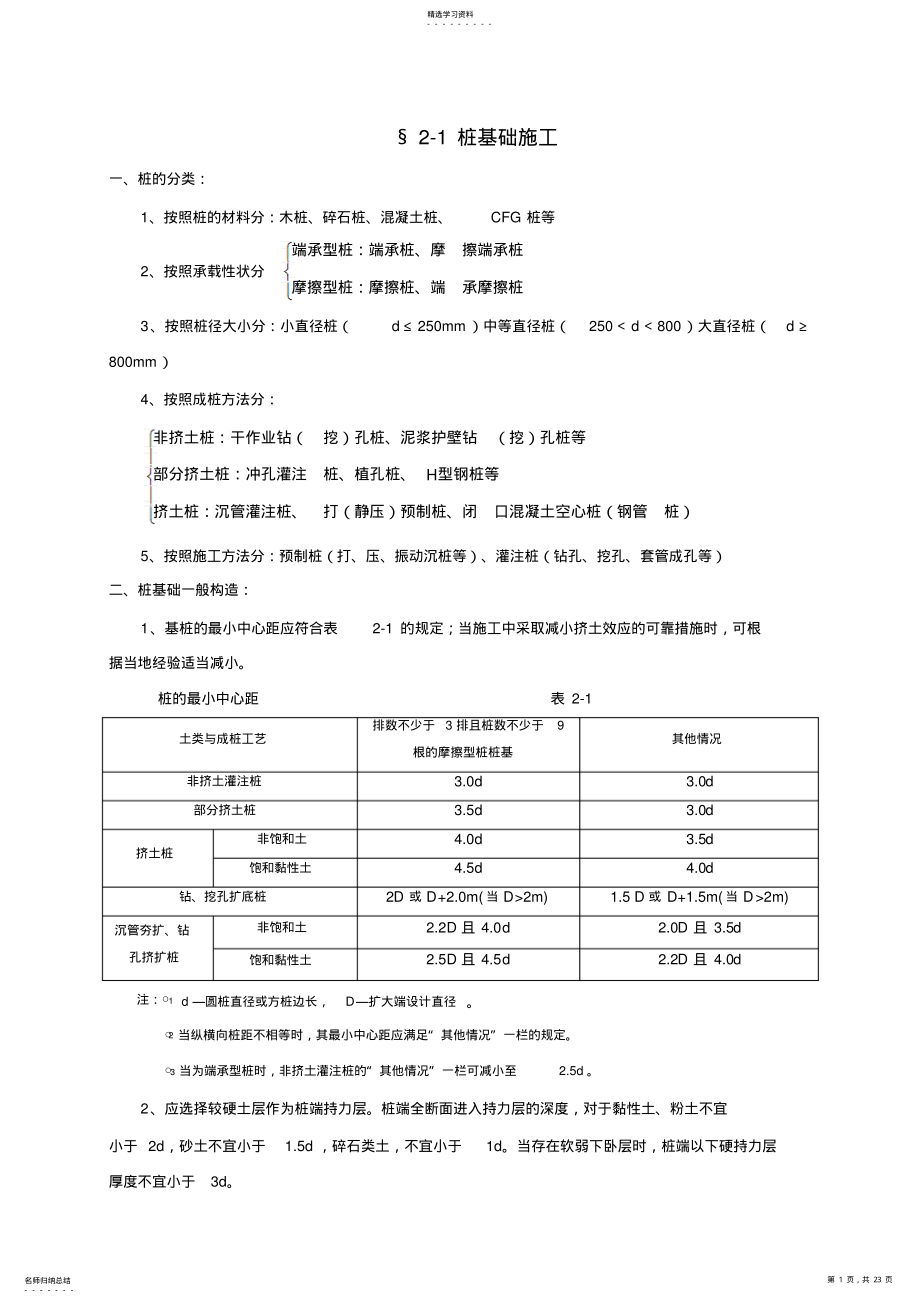 2022年第二章桩基础工程 .pdf_第1页