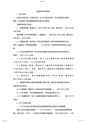 2022年管道材料技术标准 .pdf