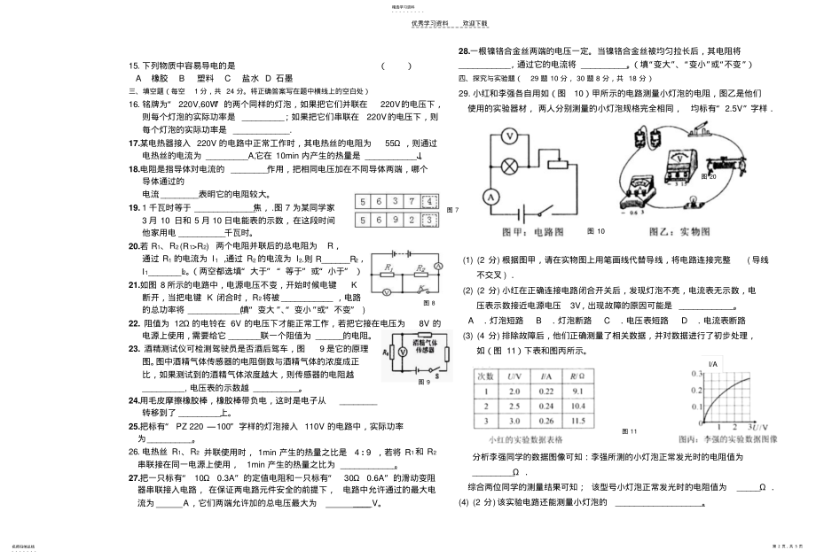 2022年八年级物理下期中测试及答案 .pdf_第2页