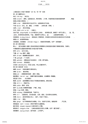 2022年八年级下册“读一读写一写”归纳 .pdf