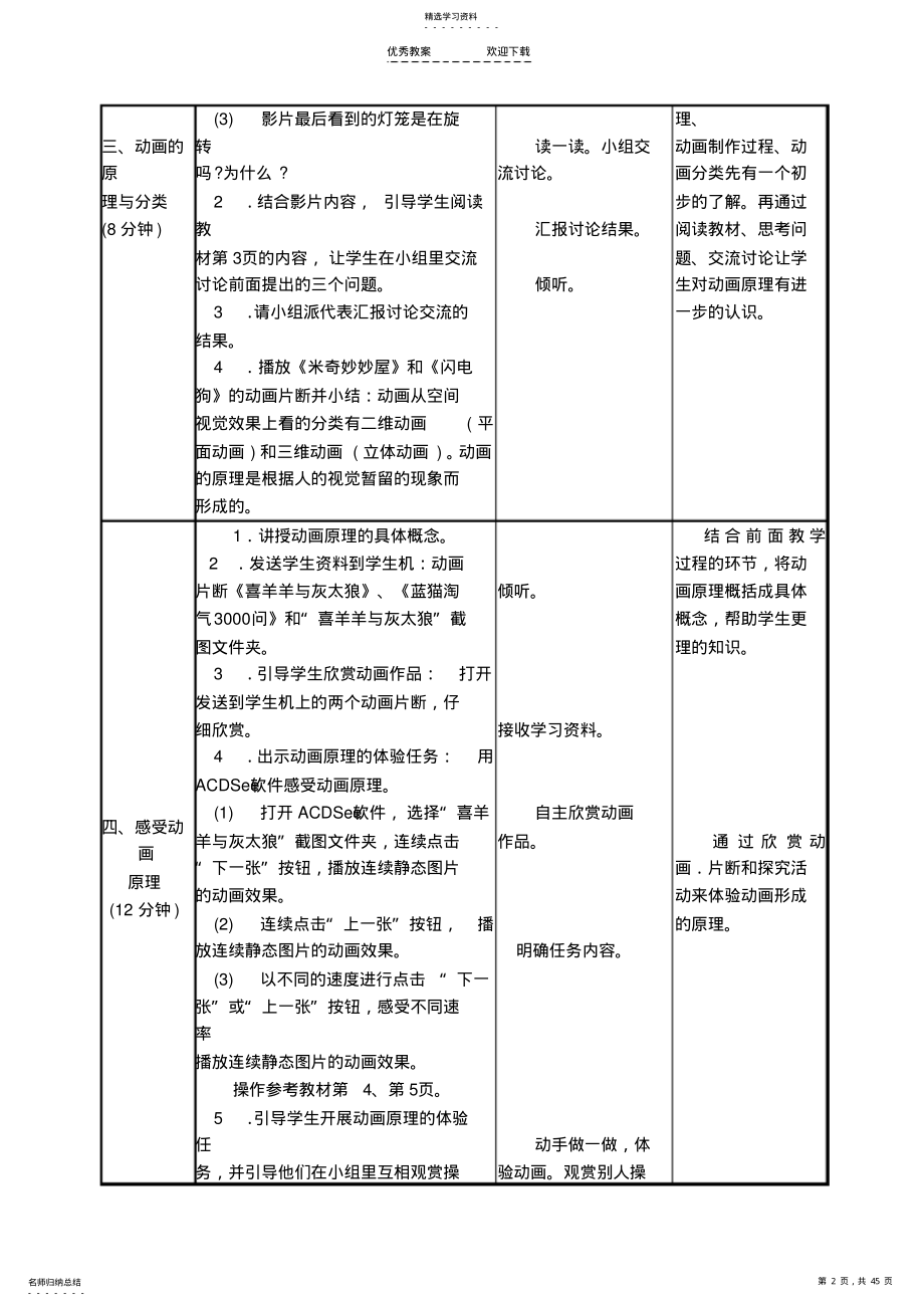 2022年福建教育出版社信息技术六年级上册教案 .pdf_第2页