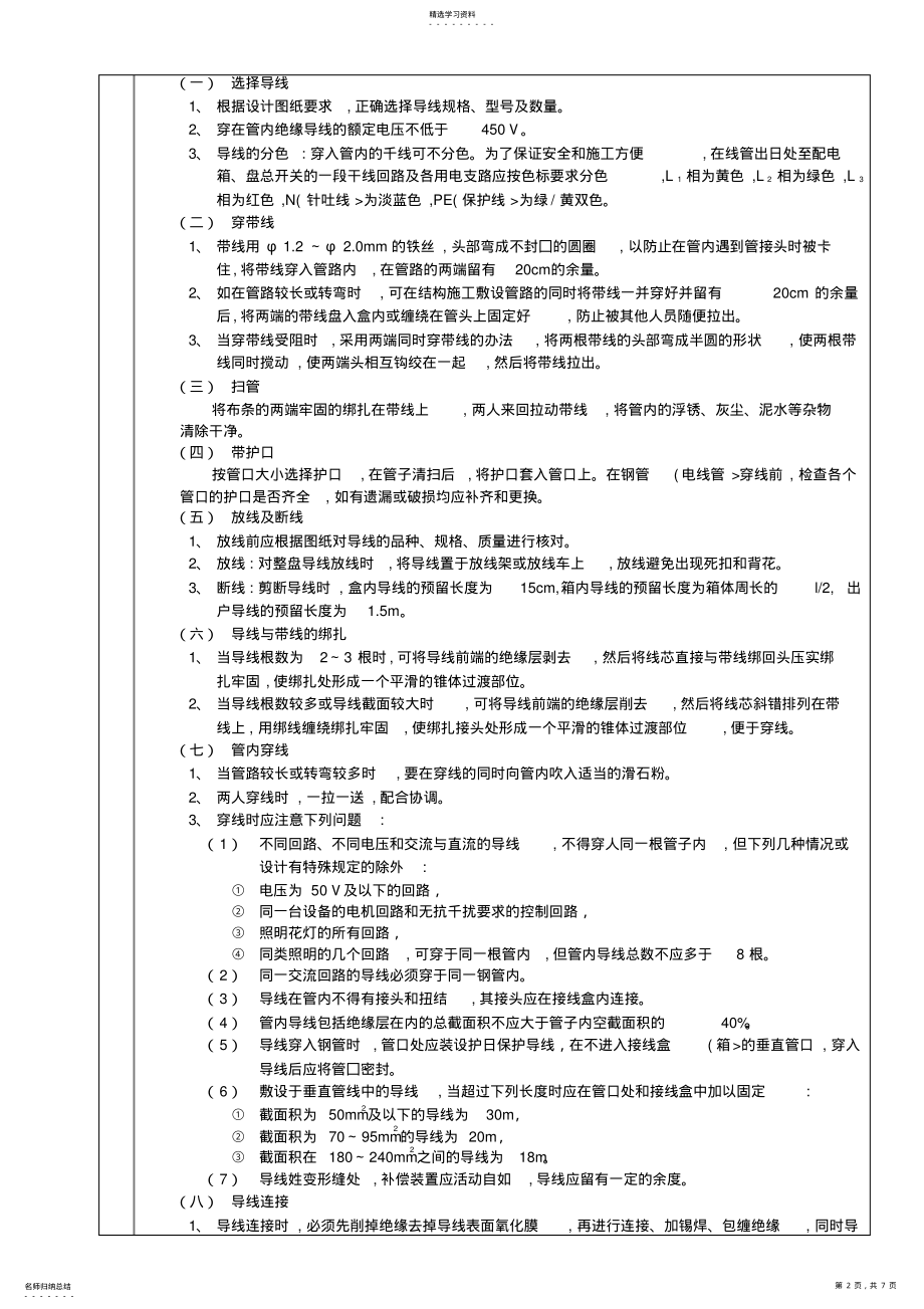 2022年管内配线工程技术交底 2.pdf_第2页