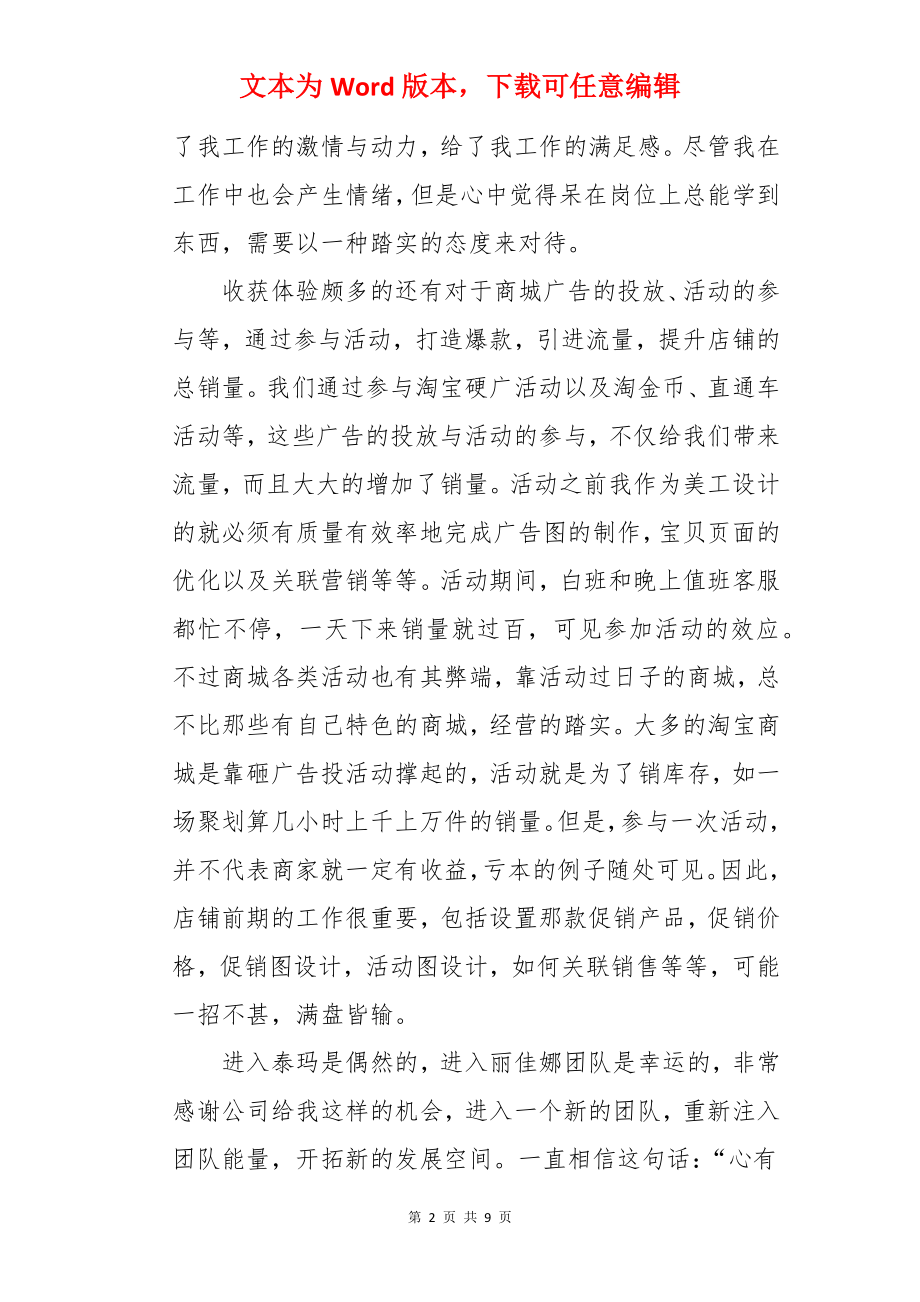 淘宝美工个人年终总结.docx_第2页