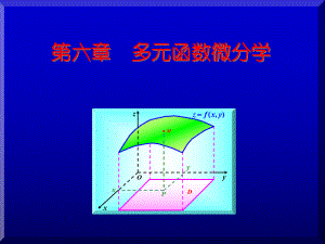 《多元函数微分学》PPT课件.ppt