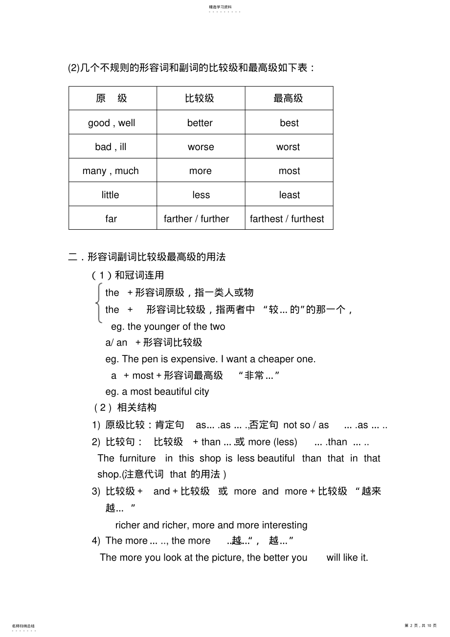 2022年八上unit4知识点整理 .pdf_第2页