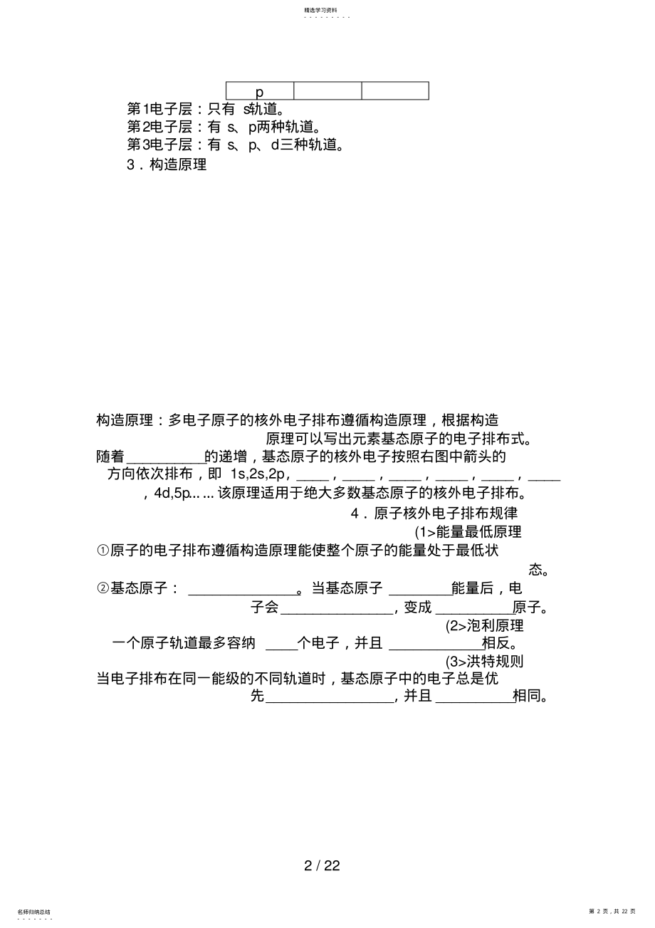 2022年第十三章教案63原子结构与性质 .pdf_第2页