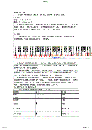 2022年简谱学习入门 .pdf