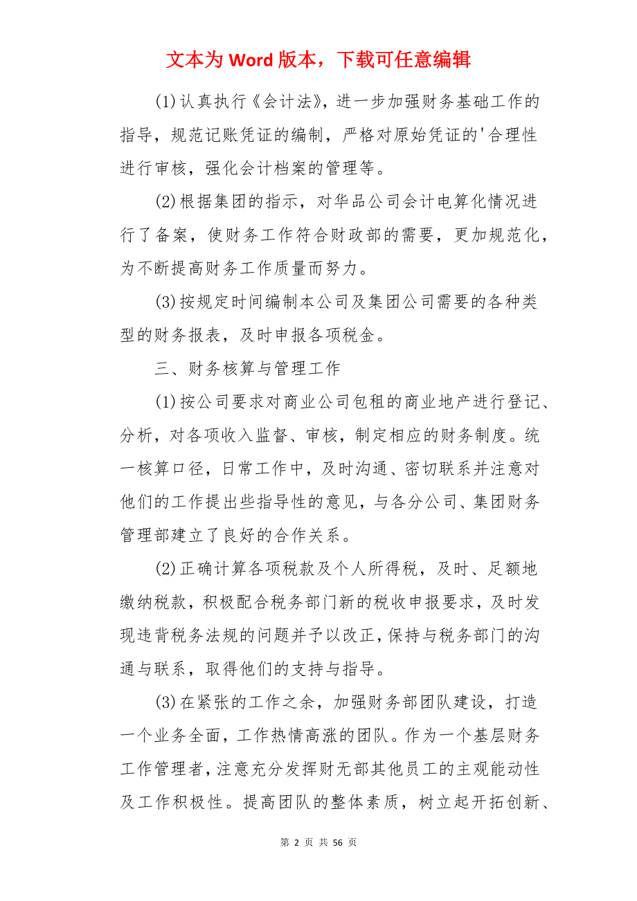 实习财务个人工作总结.docx_第2页