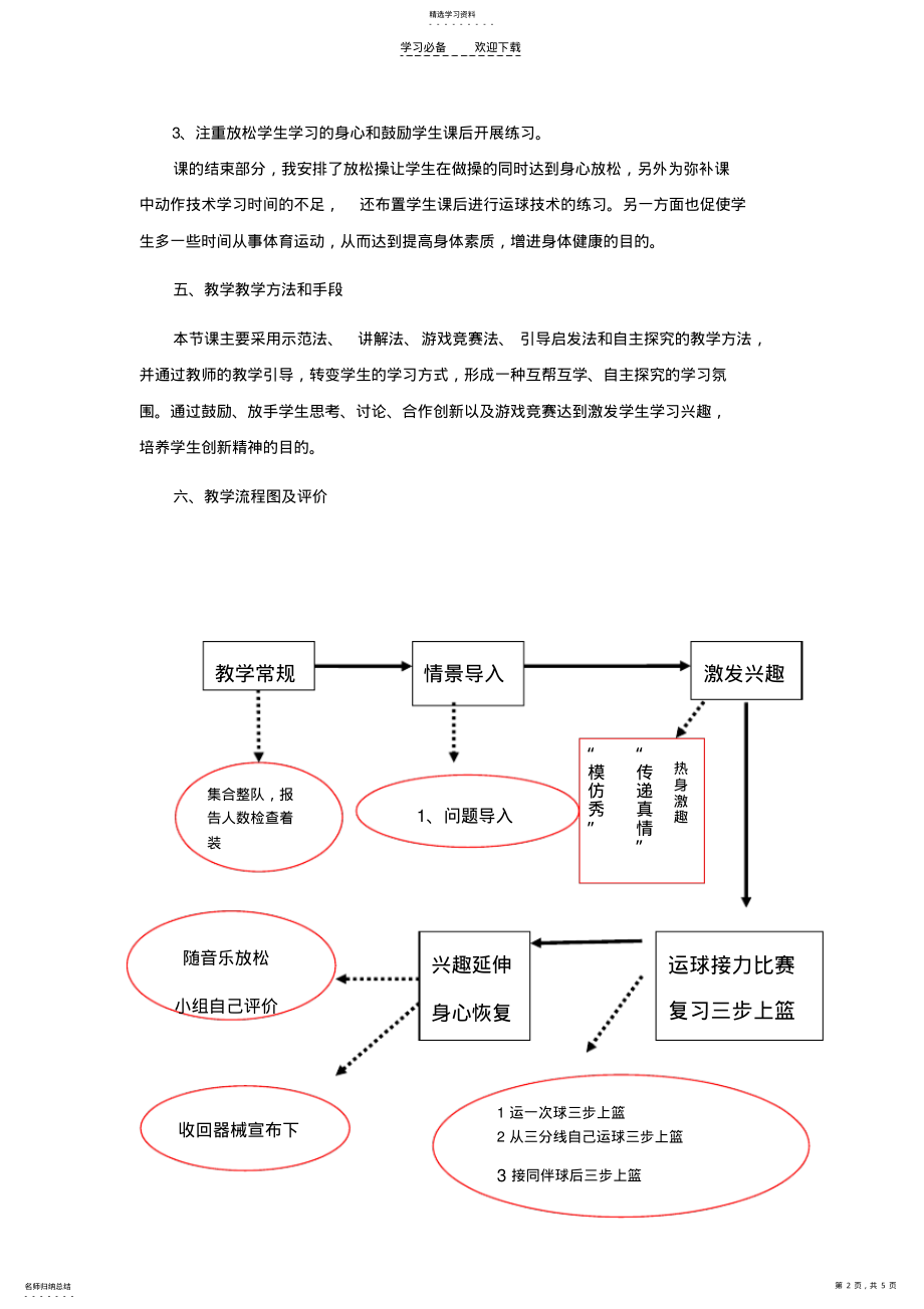 2022年八年级篮球教学设计 .pdf_第2页