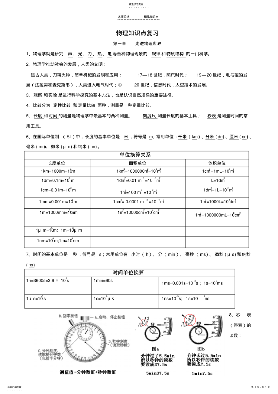 2022年第一章---走进物理世界 .pdf_第1页