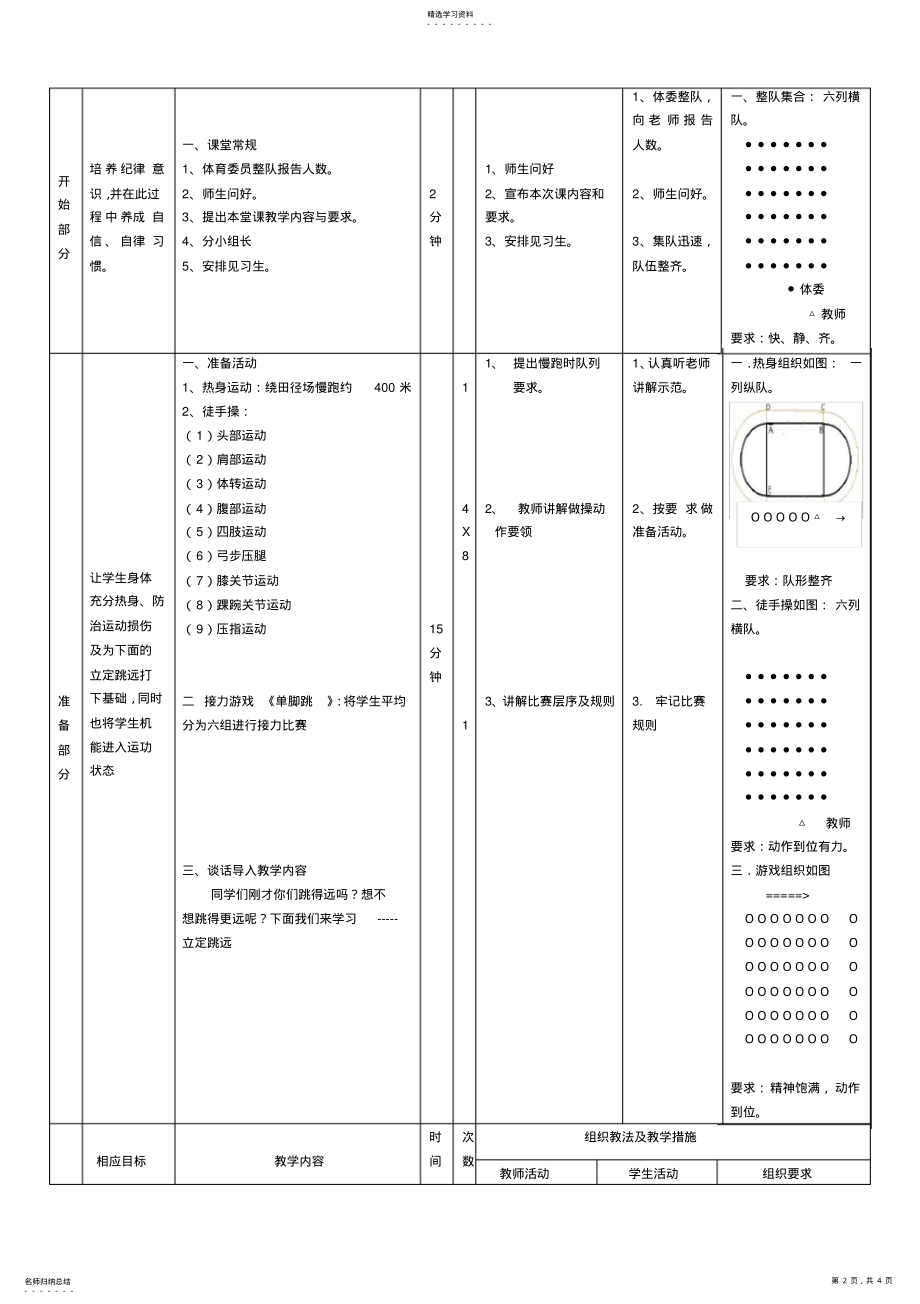 2022年八年级立定跳远教案 .pdf_第2页