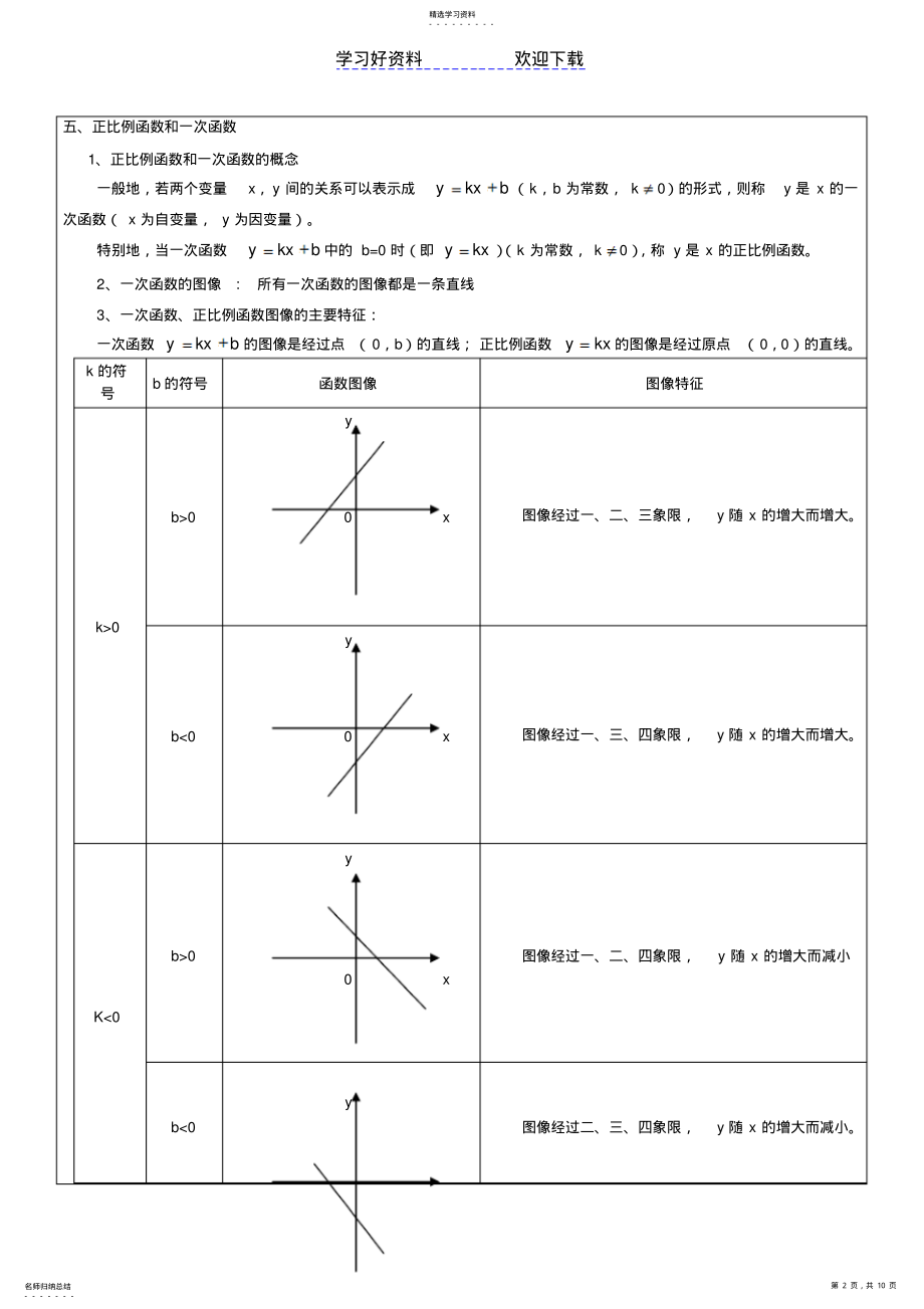 2022年第四章一次函数教案练习 .pdf_第2页