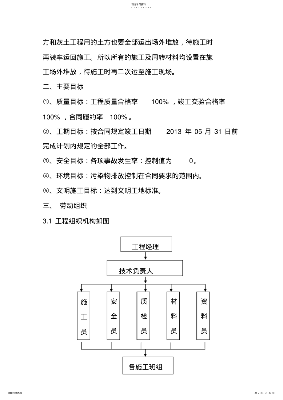 2022年篮球场改造施工专业技术方案 .pdf_第2页