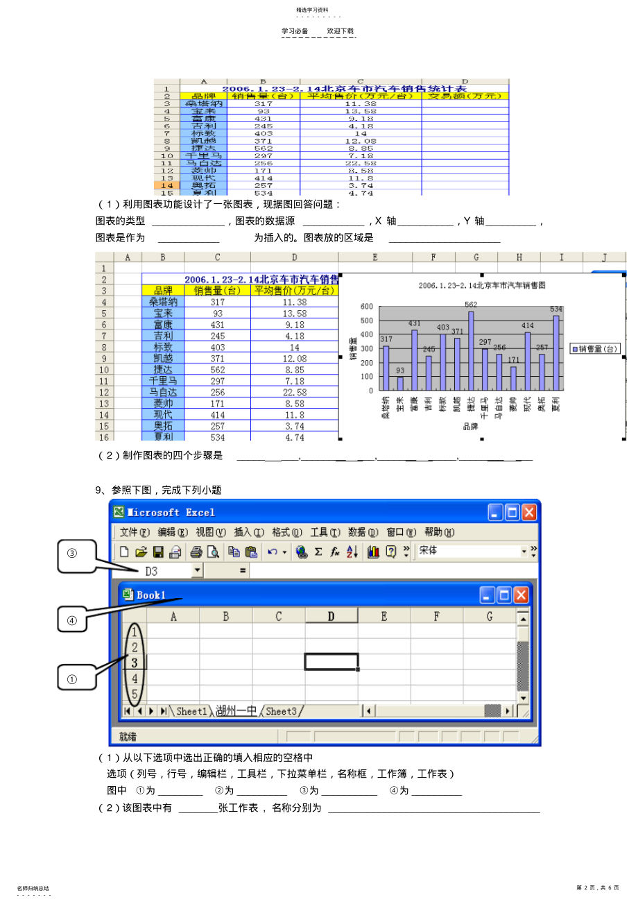 2022年信息技术高考试题主观题汇编 .pdf_第2页