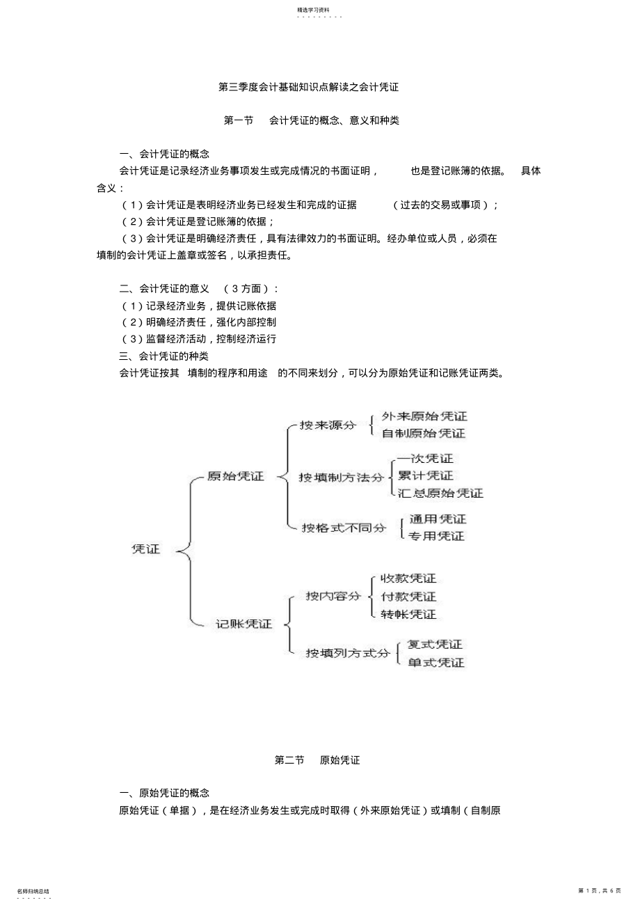 2022年会计基础知识点解读之会计凭证 2.pdf_第1页