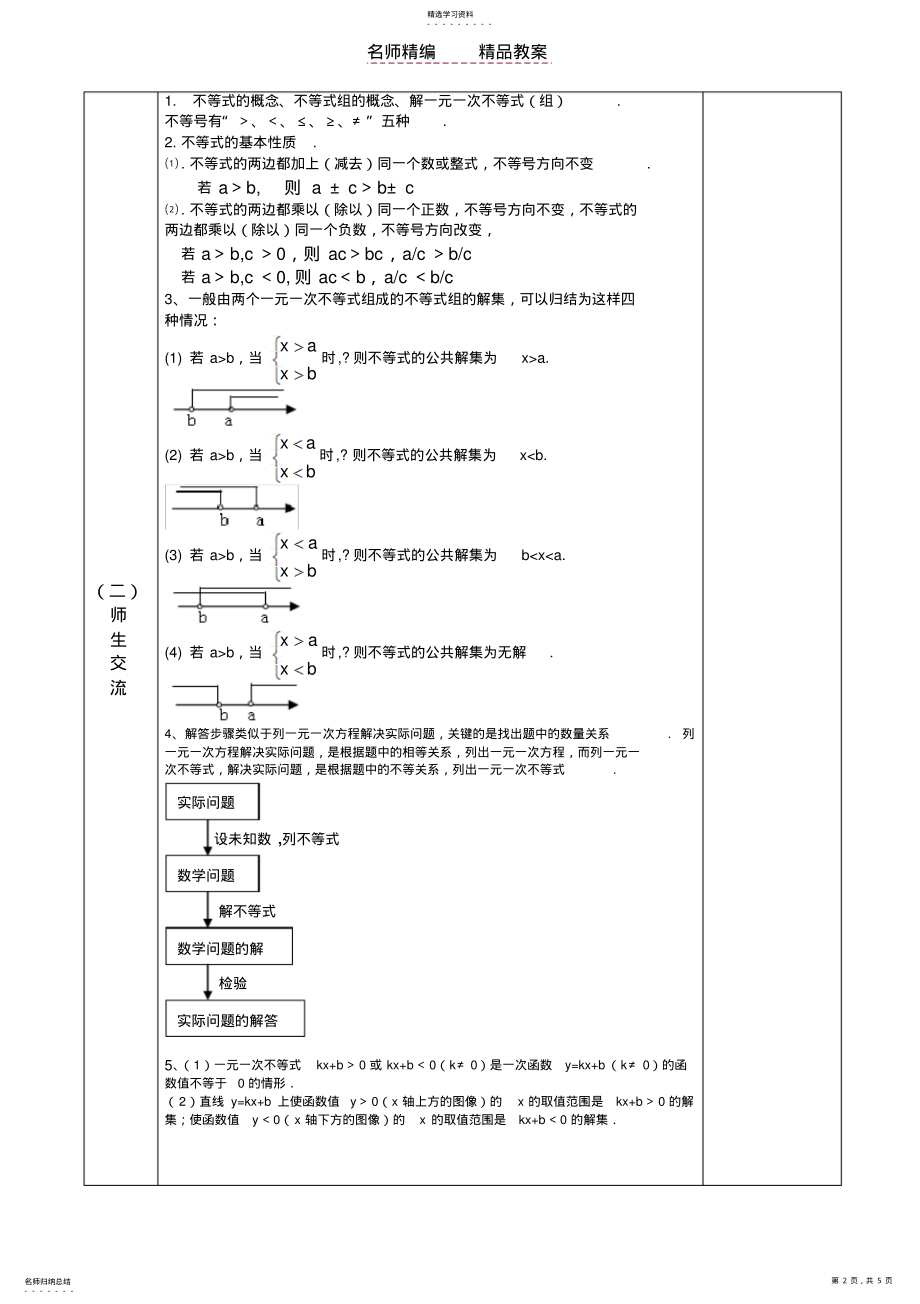 2022年第七章小结与复习教案 .pdf_第2页