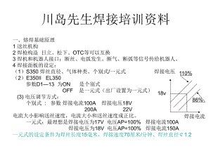 机器人焊接培训ppt课件.ppt