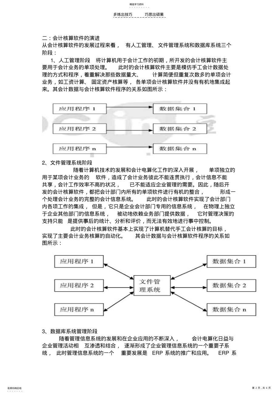 2022年第一章第二节会计核算软件 .pdf_第2页