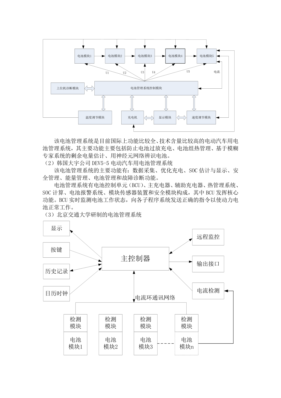 电池管理系统设计方案电动汽车本科毕业论文.doc_第2页