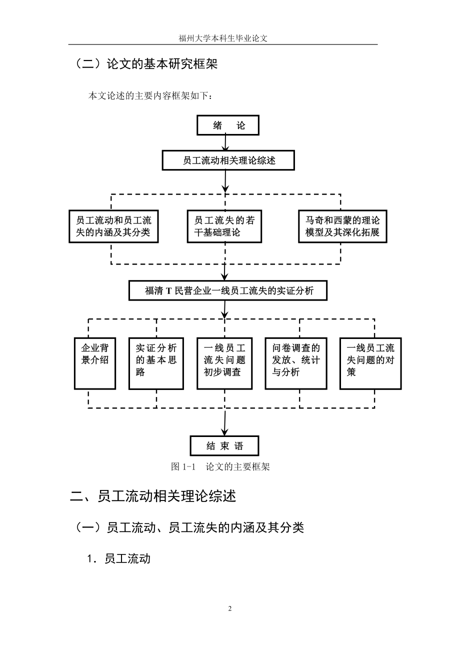 福清T民营企业一线员工流失问题的实证分析工商管理毕业论文.doc_第2页