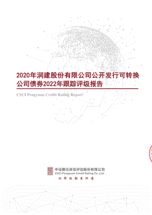 润建股份：2020年润建股份有限公司公开发行可转换公司债券2022年跟踪评级报告.PDF