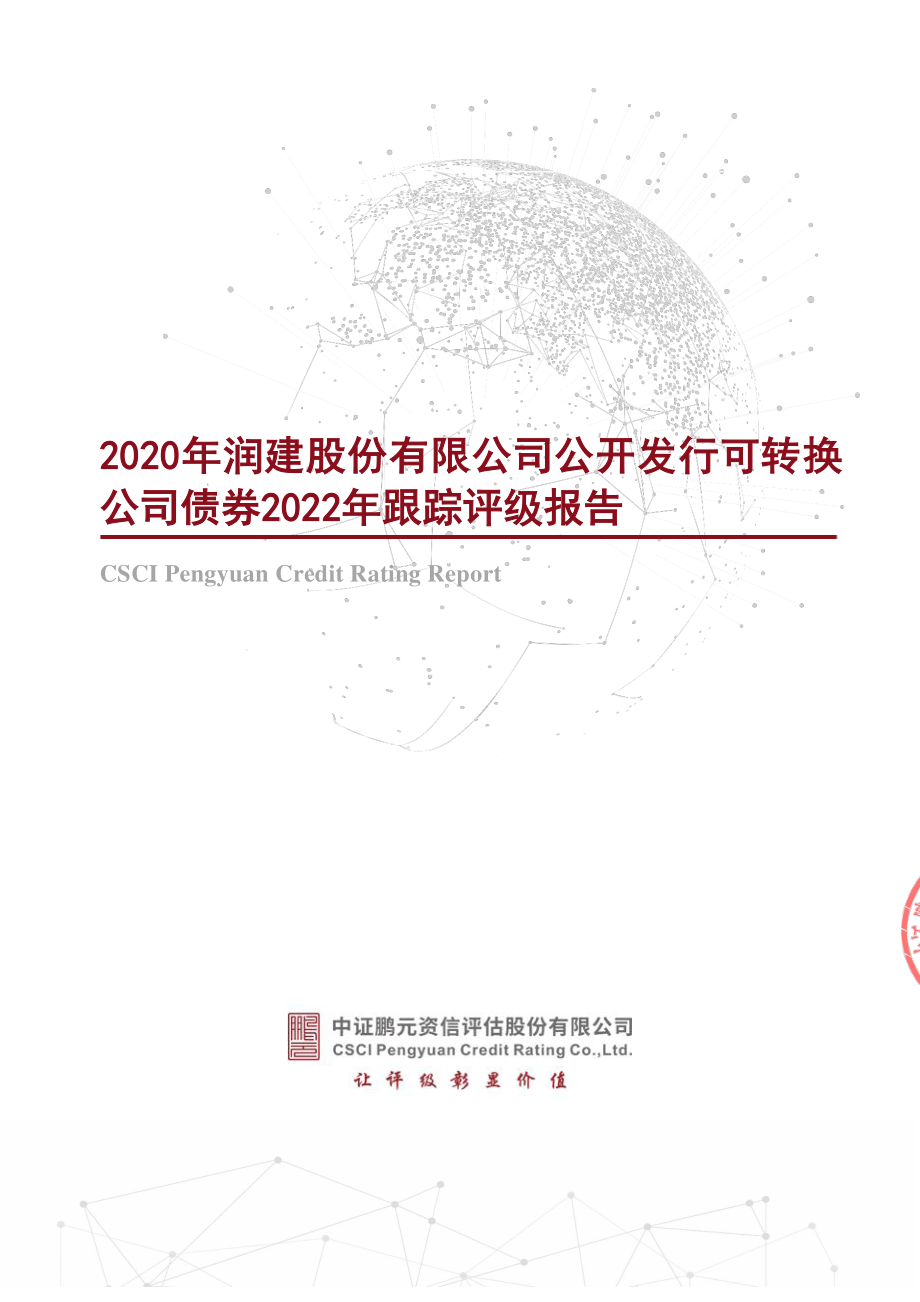 润建股份：2020年润建股份有限公司公开发行可转换公司债券2022年跟踪评级报告.PDF_第1页