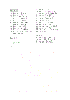 (强烈推荐)中考所有介词短语固定搭配(精华打印版!!).doc