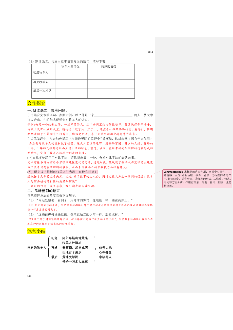 部编语文七上13.植树的牧羊人教案.docx_第2页