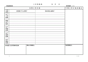 )生产部经理工作周报表.doc