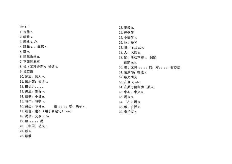 英语人教新版七下单词默写.docx_第1页