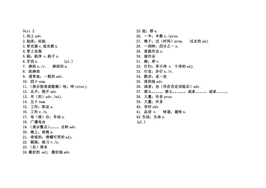 英语人教新版七下单词默写.docx_第2页